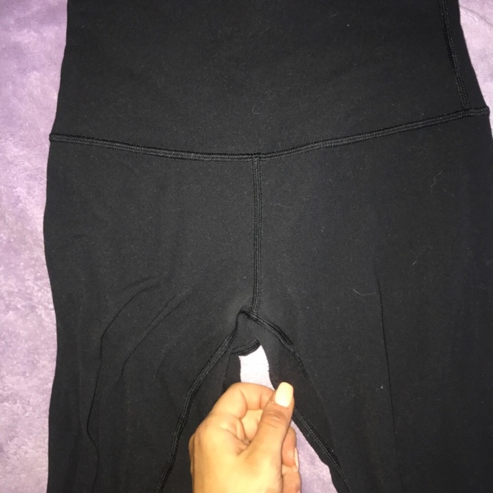 High rise aligns 7/8 black (size 4)