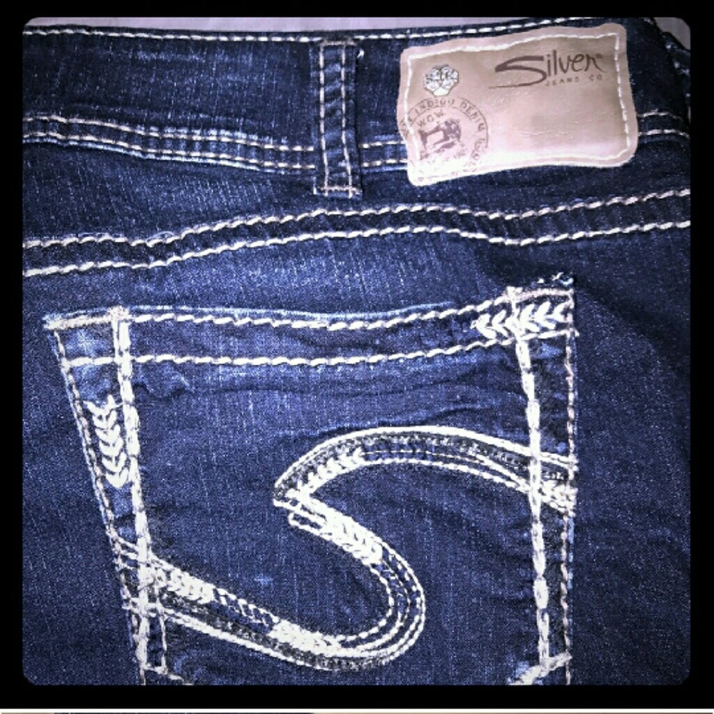 Denim Bermuda shorts