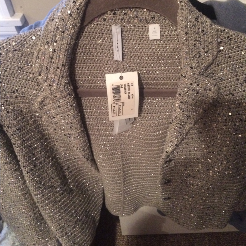 Sequin Jacket Knit