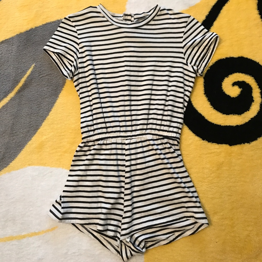 Sexy black and cream American Apparel romper