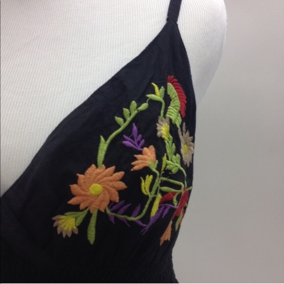 Embroidered Smocked Dress - Picture 2 of 4