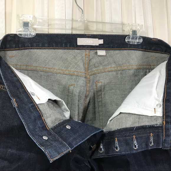 J.Crew Straight leg Jeans button fly - Picture 5 of 7