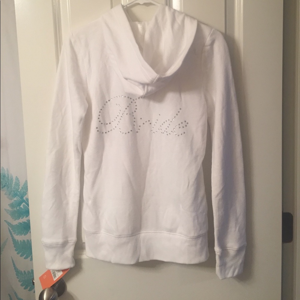 NWT "Bride" zip jacket