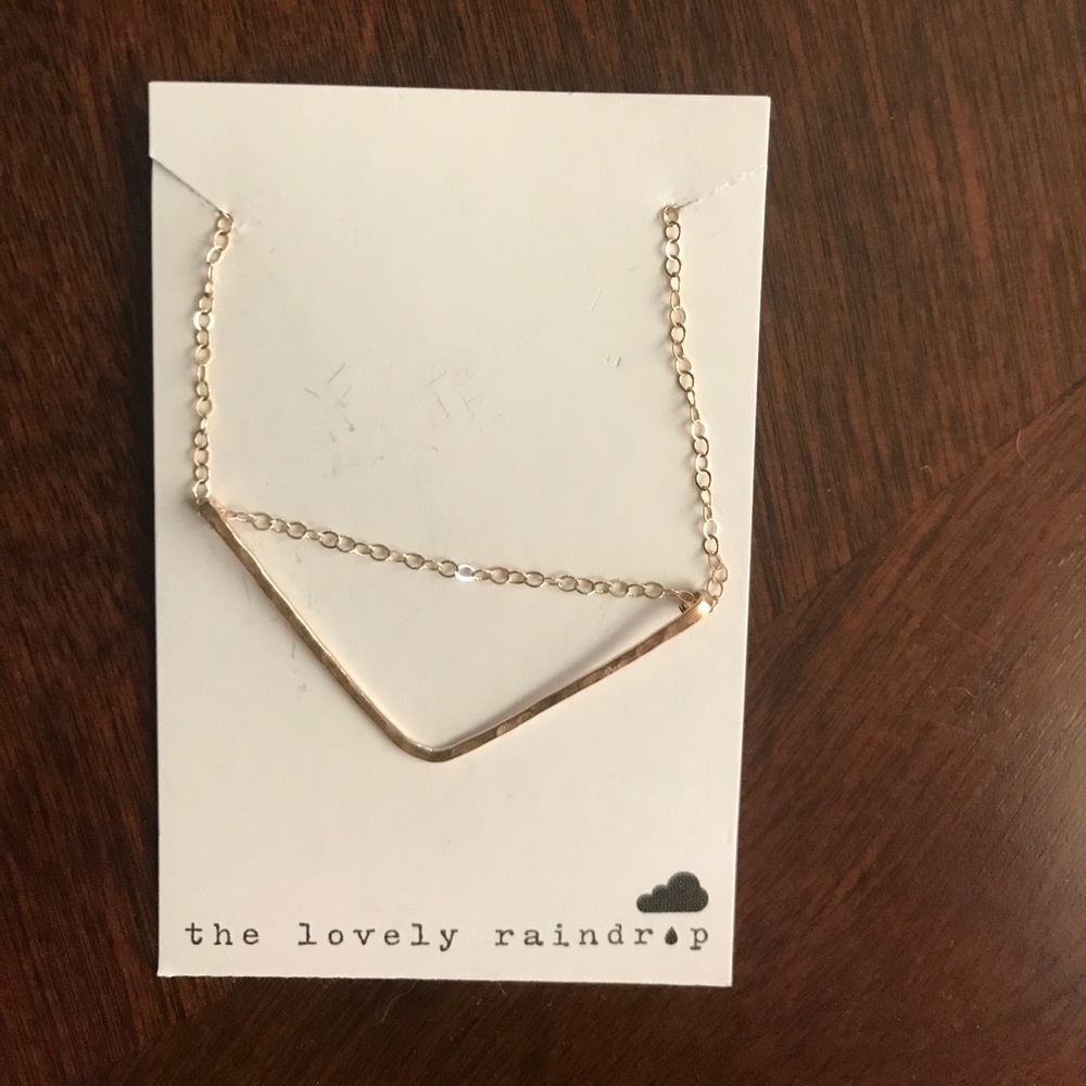 Gold necklace