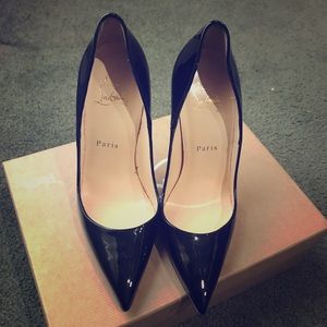 "SO KATES " red bottoms size 37