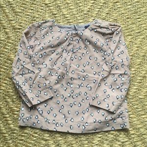 Baby Gap 3T Penguin Corduroy Shirt