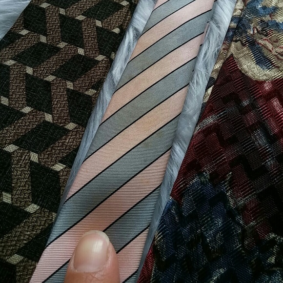 ❤Men's silk neckties lot of four - Picture 4 of 6