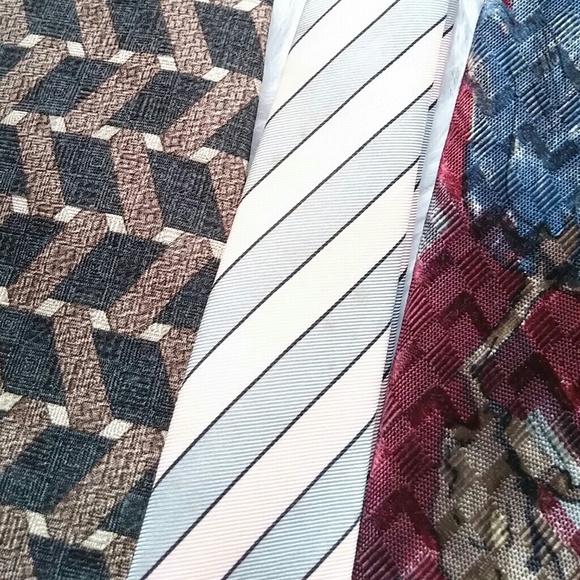 ❤Men's silk neckties lot of four - Picture 6 of 6