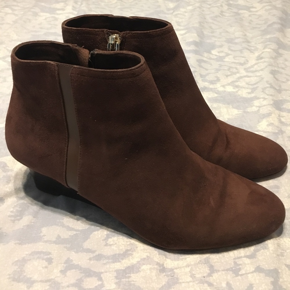 Coach Suede Booties - Size 8