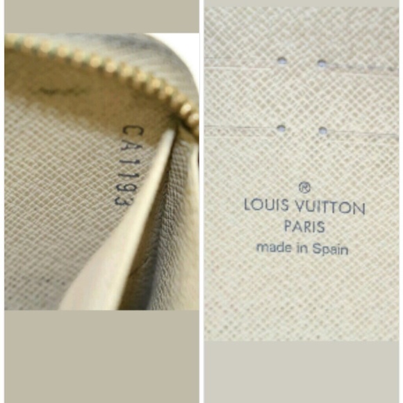 Authentic LV Azur zipped around wallet - Picture 3 of 8