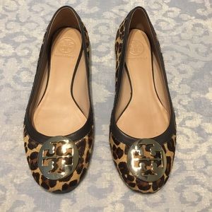 Leopard Tory Burch Flats - Size 8