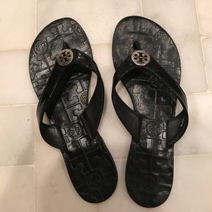Tory burch sandals. Well loved. Size 6