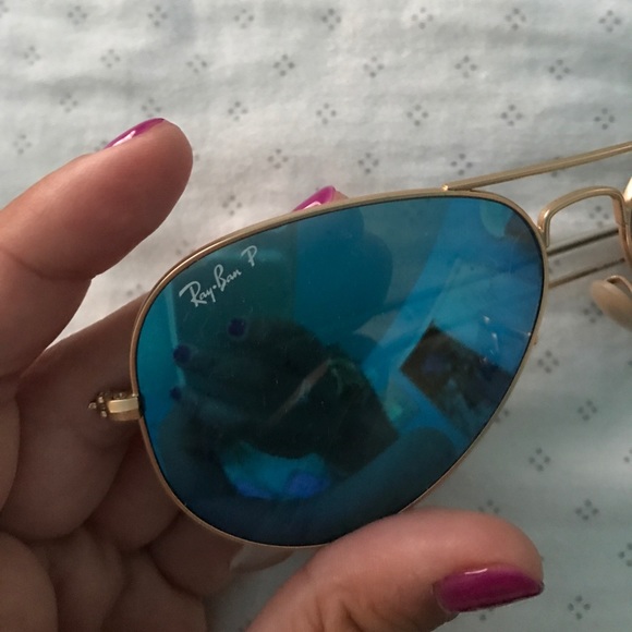 Blue aviator ray ban - Picture 2 of 2