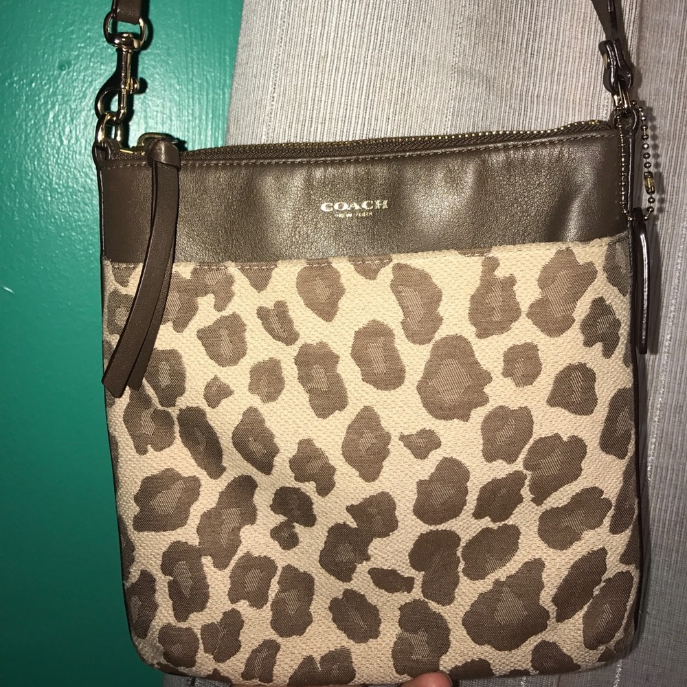 SOLD Coach crossbody bag with adjustable strap