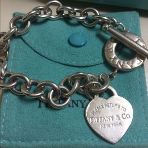 Return to Tiffany heart tag toggle bracelet