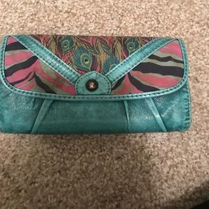 Peacock wallet