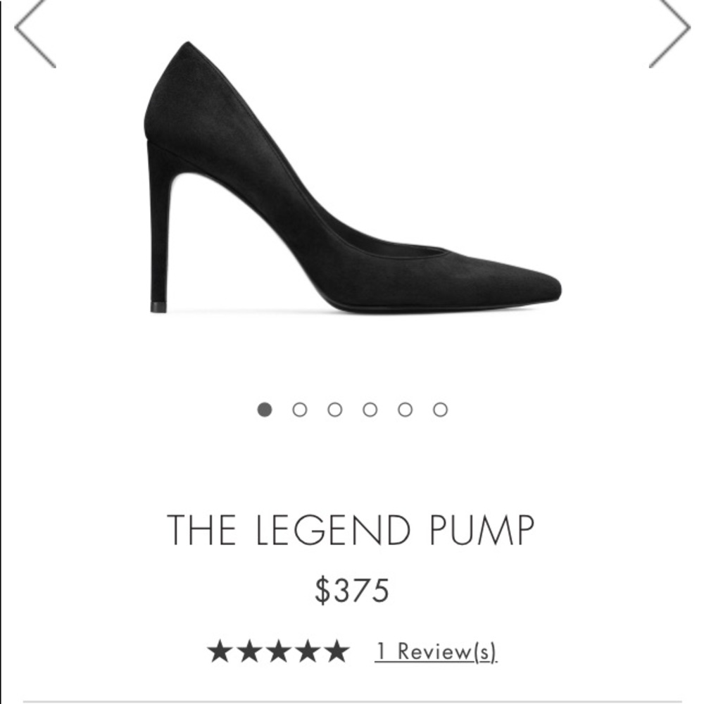 Stuart Weitzman The Legend Pump in black suede - Picture 3 of 6