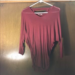 Built in choker shirt
