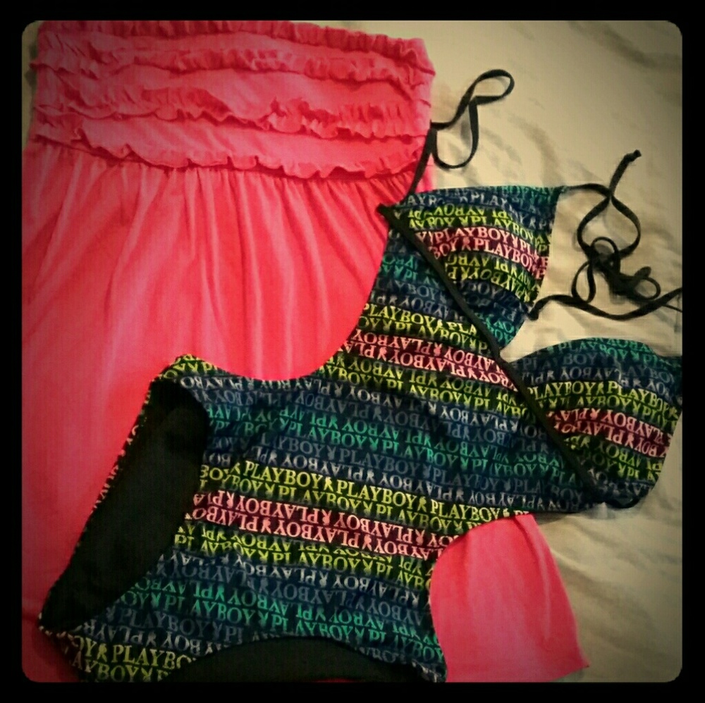 Bathing suit and cover