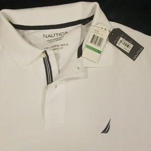 NWT Nautica Performance Deck Shirt Classic Fit