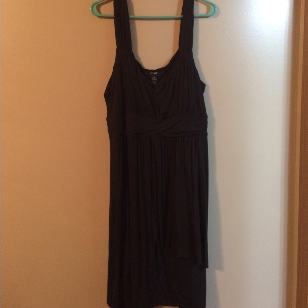 Black comfort dress