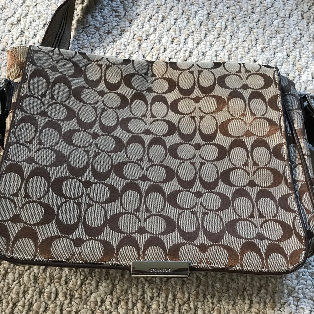 Classic Coach Laptop Bag