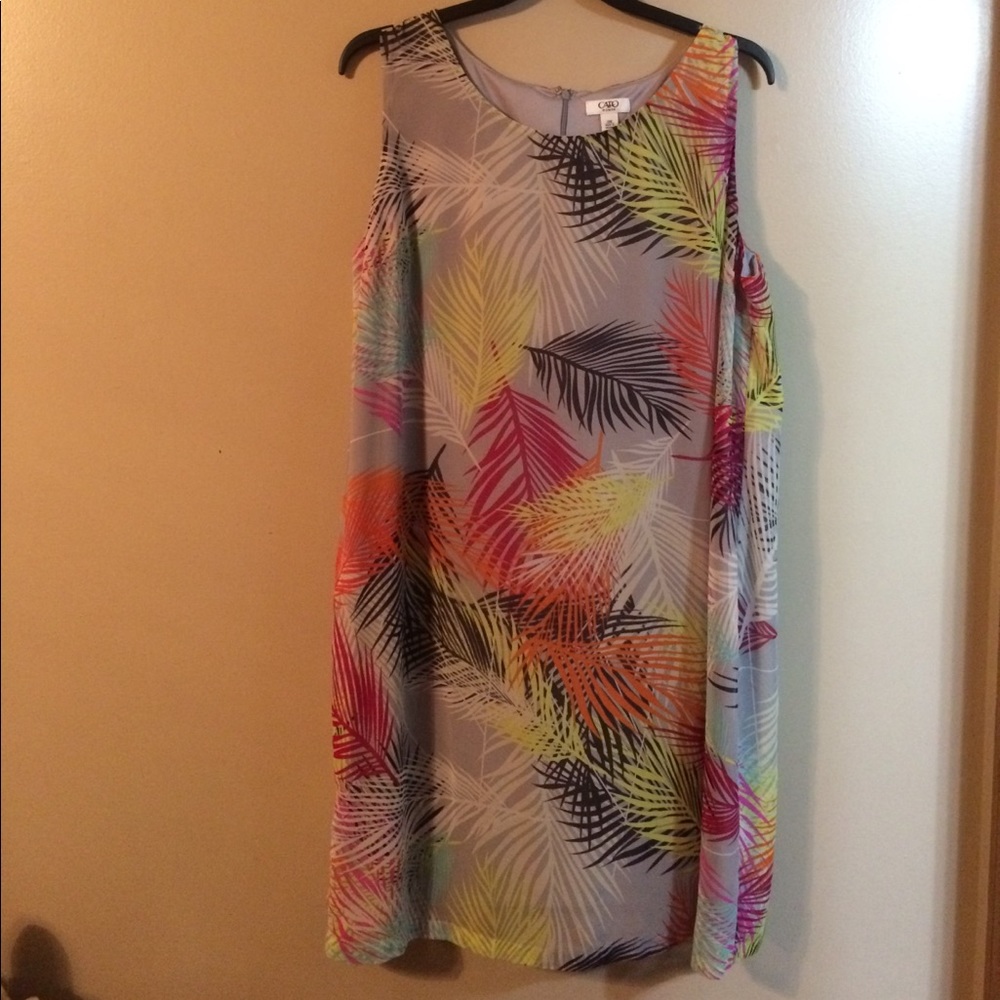 Gray sheath dress