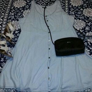 Chambray Button Down Sundress