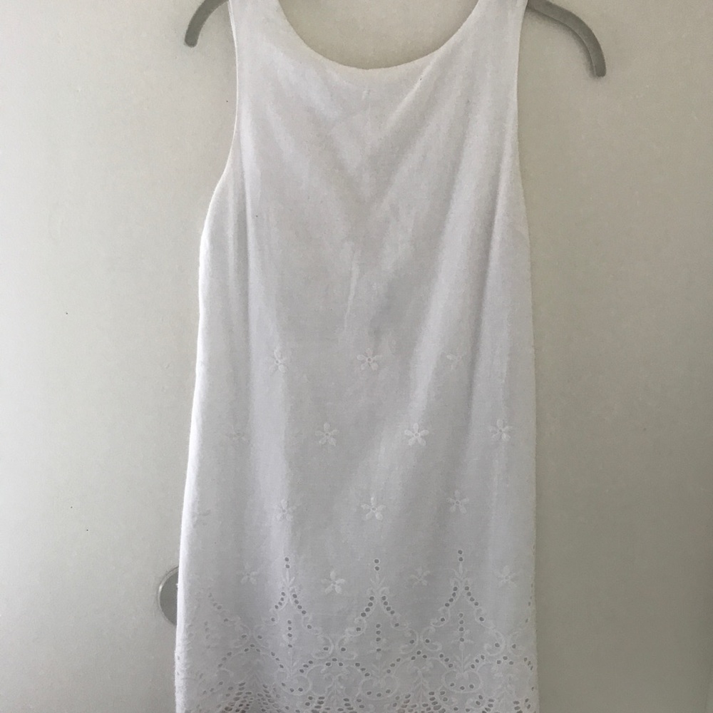 Urban Outfitters White Backless Dress