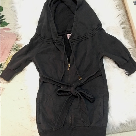 Juicy couture long zipper hoodie size small - Picture 4 of 8
