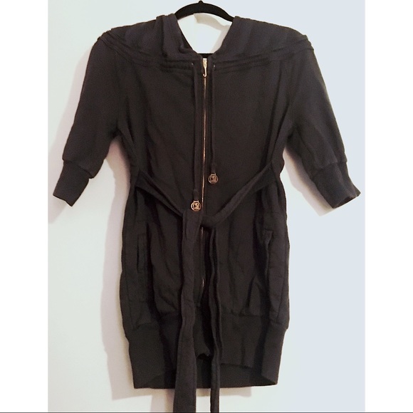 Juicy couture long zipper hoodie size small - Picture 1 of 8