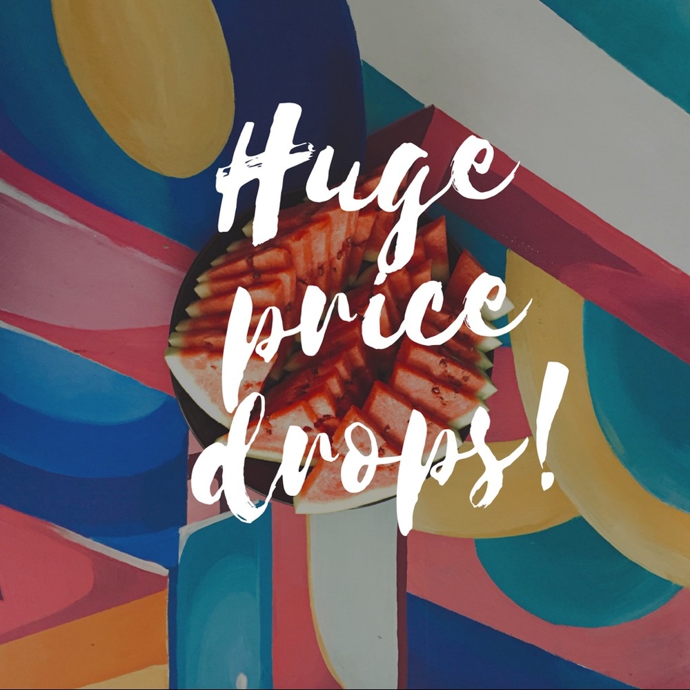 Huge price drops! Back to school sale!