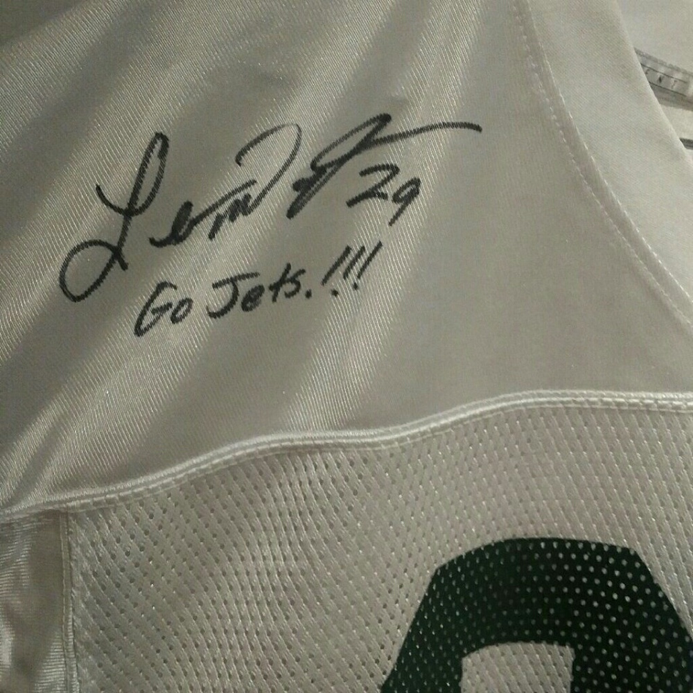 NY JETS OFFICIAL SIGNED JERSEY - Picture 3 of 4