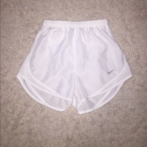 Nike white shorts