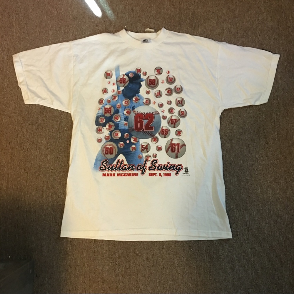 Starter Mark McGwire Sultan Of Swing 1998 T-Shirt