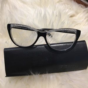 Fendi Stone eyebrow Eyeglasses