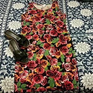 Stop & Smell the ROSES Dress