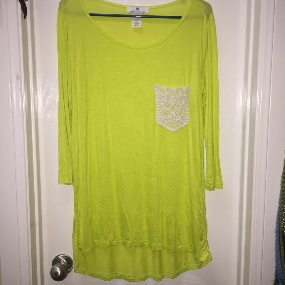 Lime Green Tunic