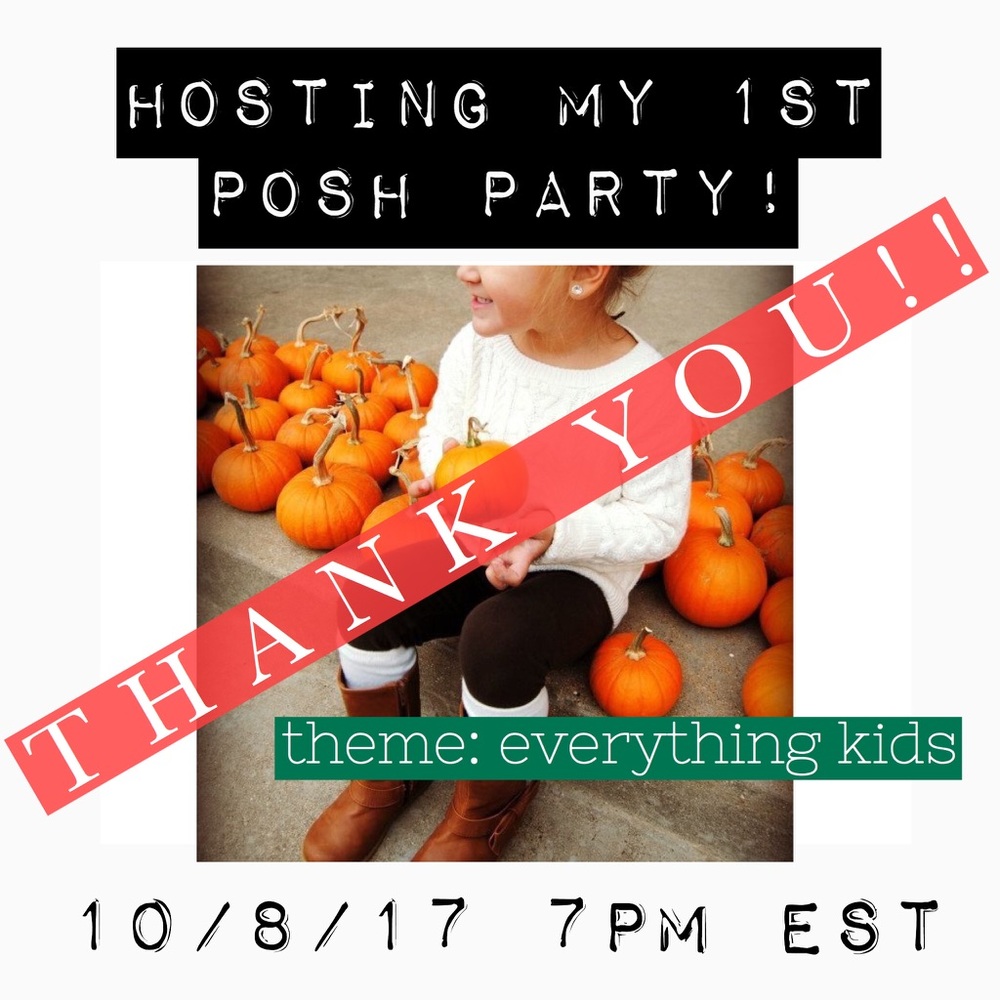 POSH PARTY: THANK YOU!! 🦁