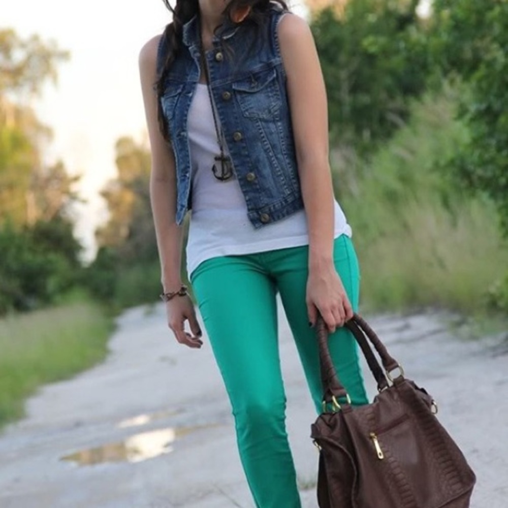 Jean denim vest