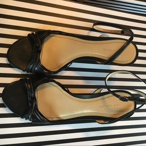 Ann Taylor leather wedges