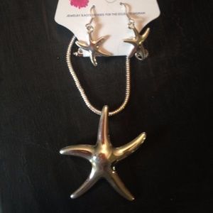 Silver Star Necklace