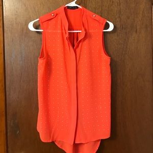 Love Culture Orange Tank Top