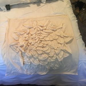 Anthropologie Georgina Euro Pillow Shams