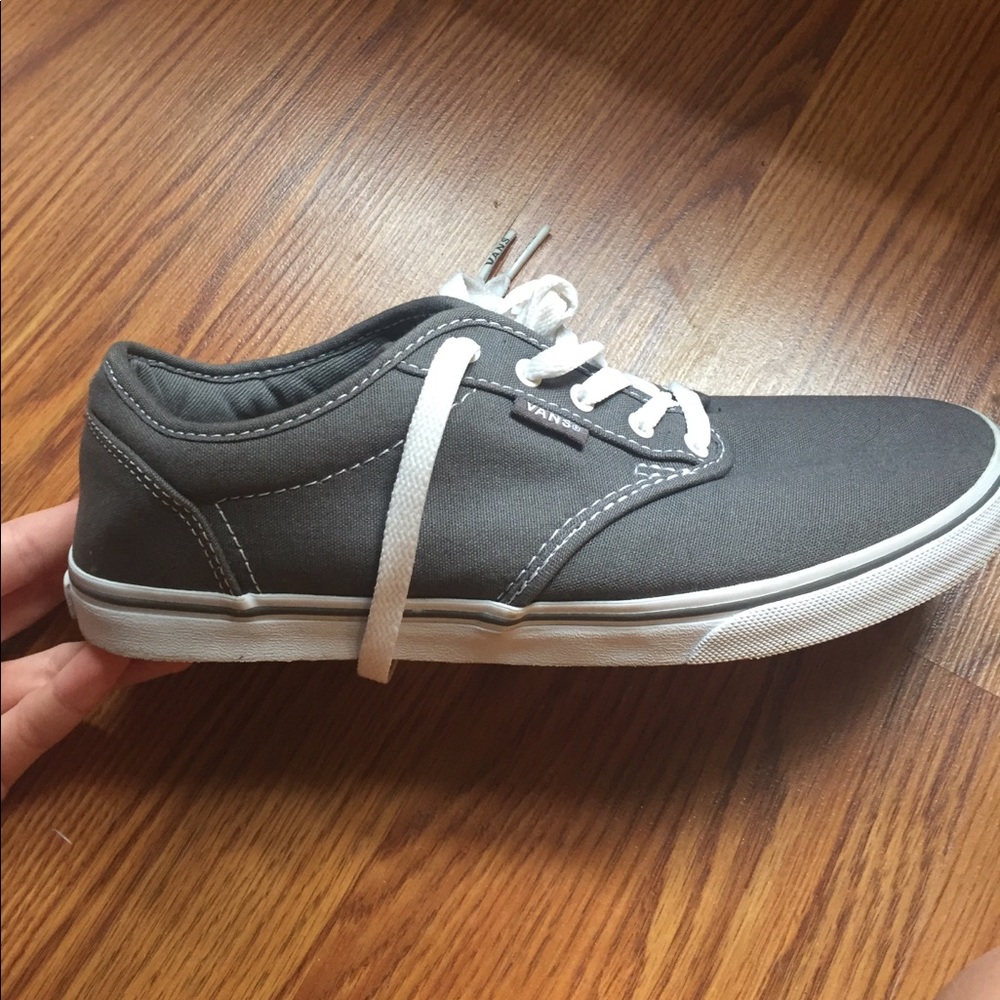 NWOT gray Vans