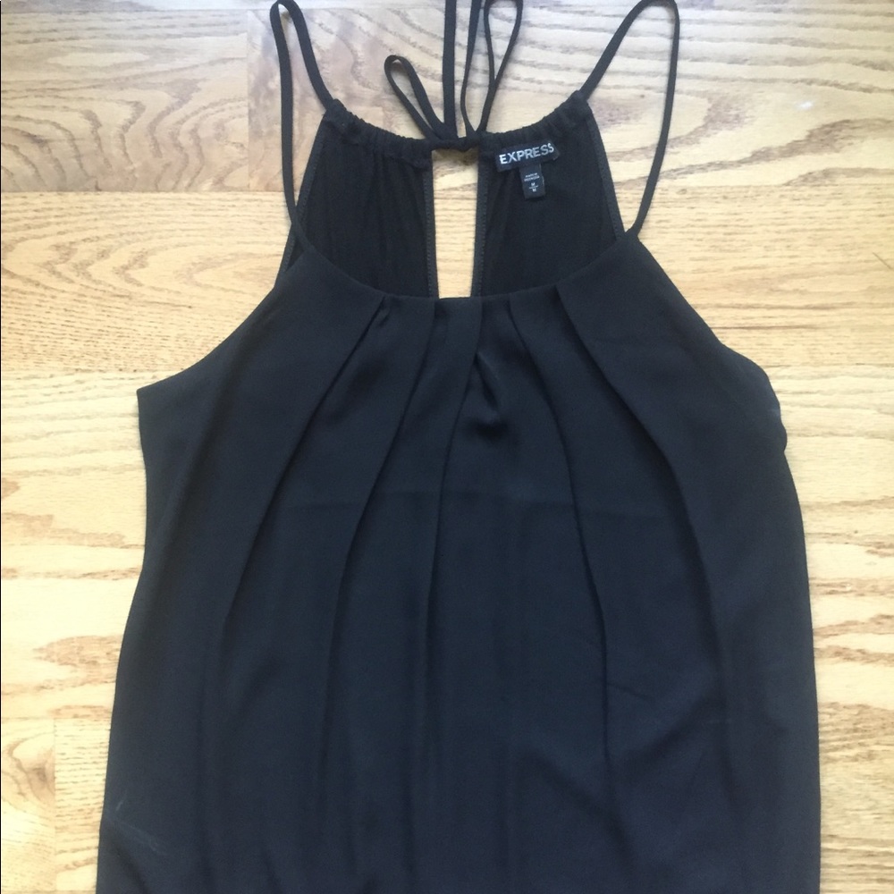 Black Express tank top