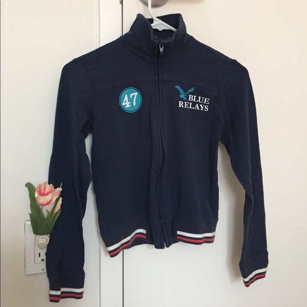 Full zip-up no hoodie