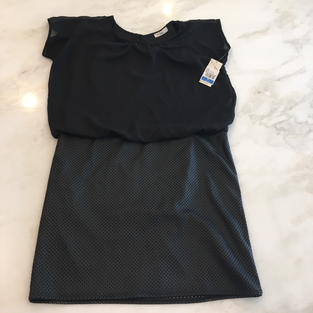 NWT Pinc Premium Girls Black Formal Dress-Size XL