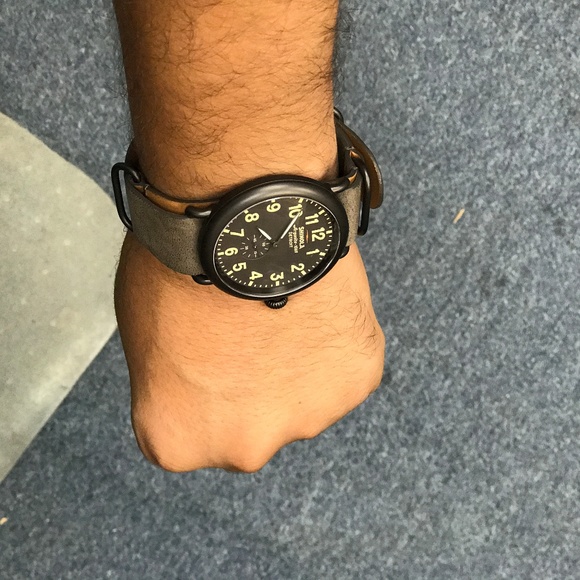 Shinola Detroit  Steel Quartz Men's Watch - Picture 5 of 5