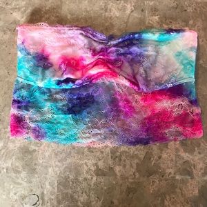 PINK VS lace bandeau